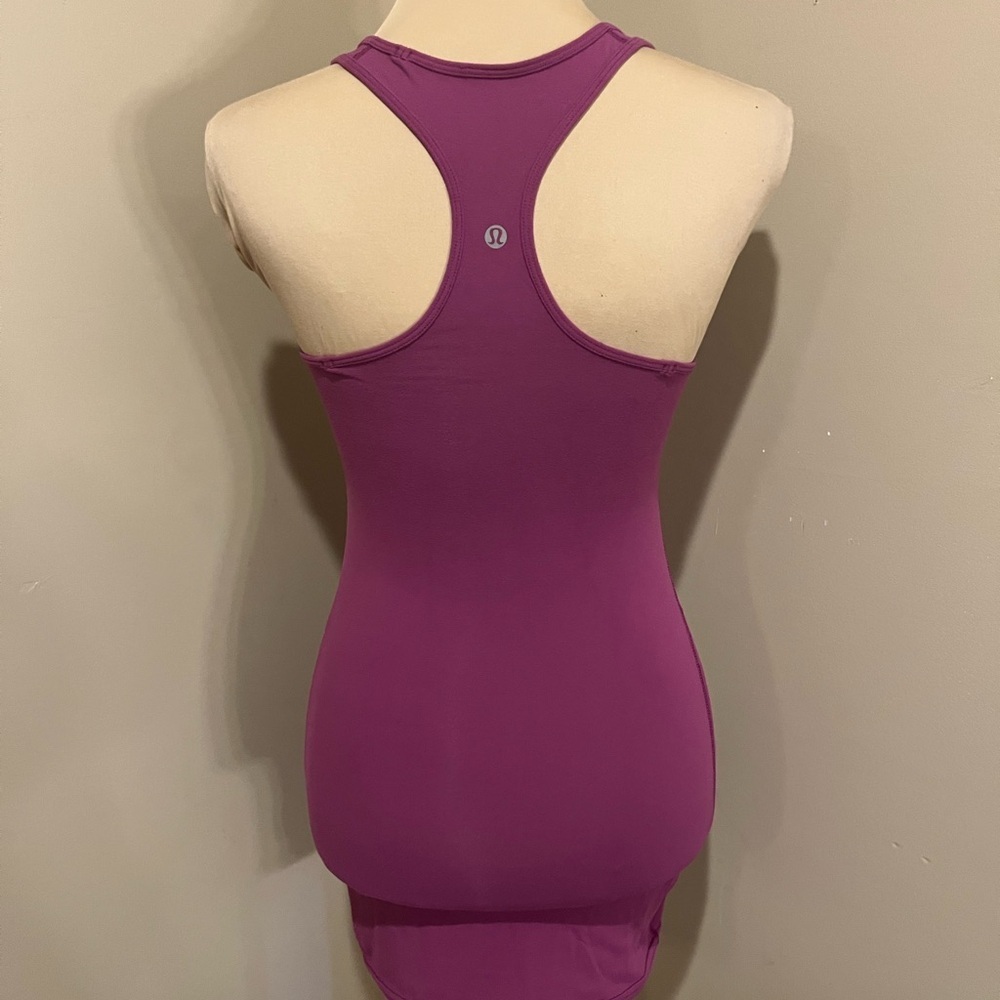 lululemon athletica Berry Long Length  Tank Top, XS - Picture 2 of 6